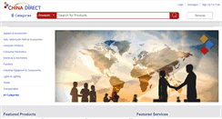 Desktop Screenshot of chinadirect.com